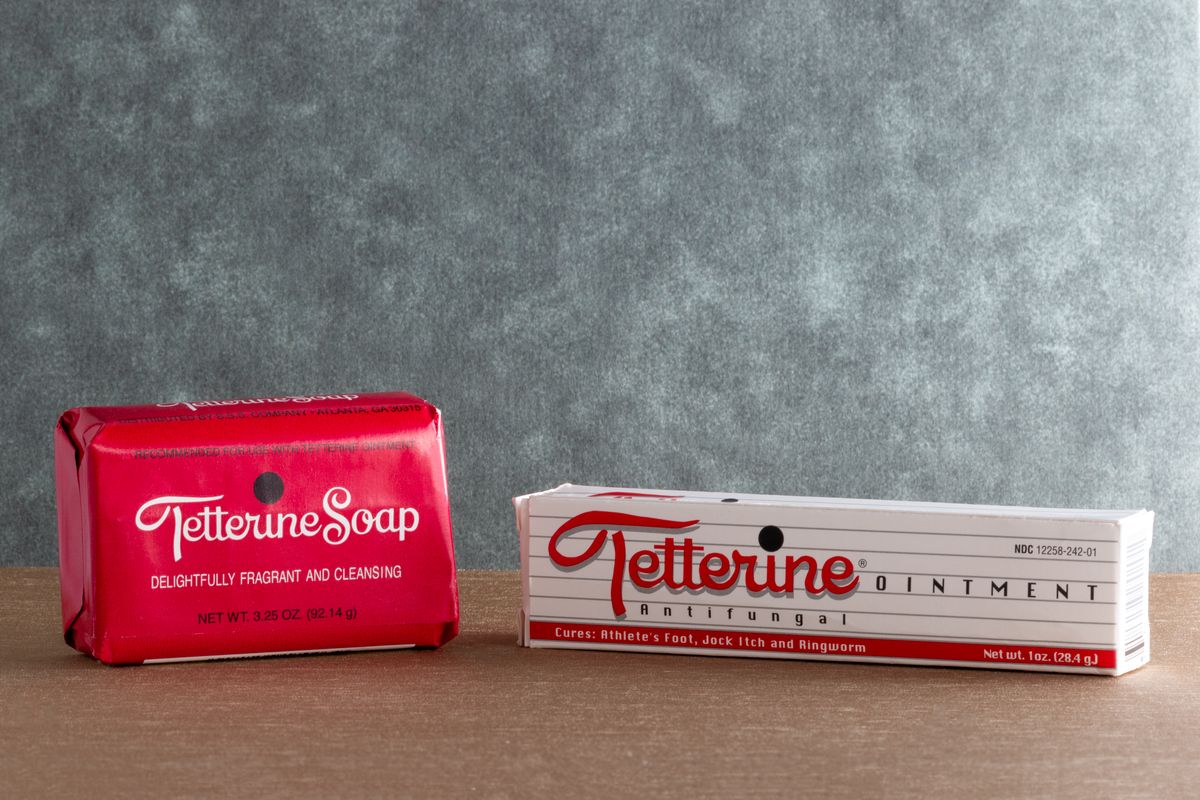 tetterine white and soap