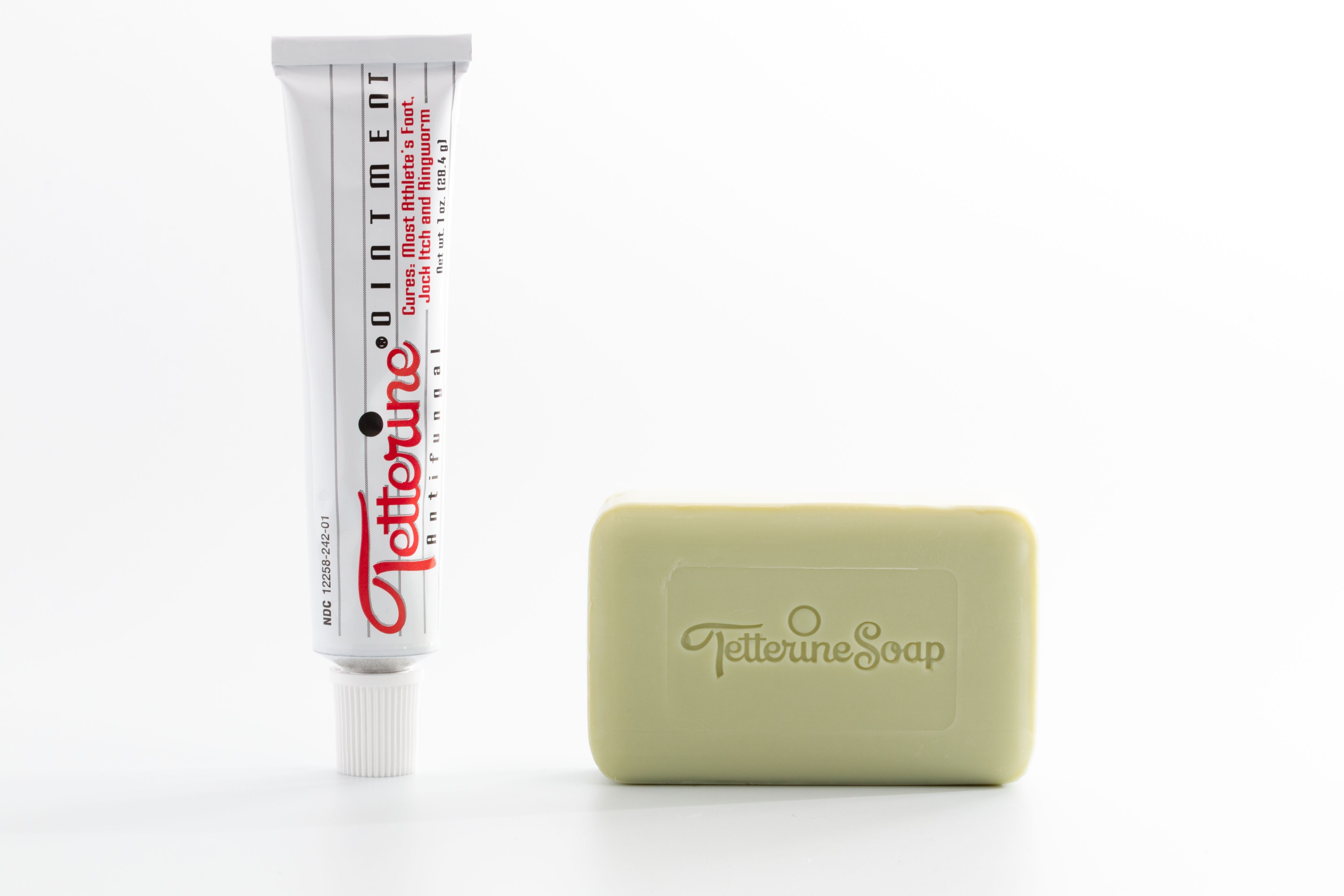 tetterine white and soap