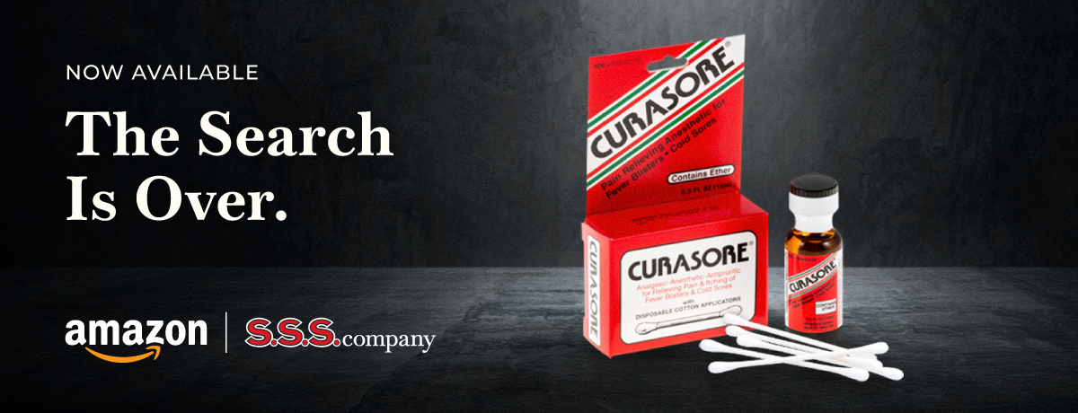 the search is over, curasore
