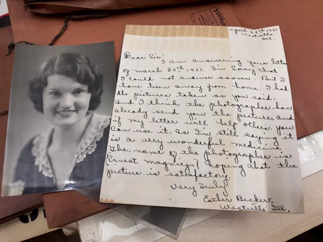 1930's Testimonial