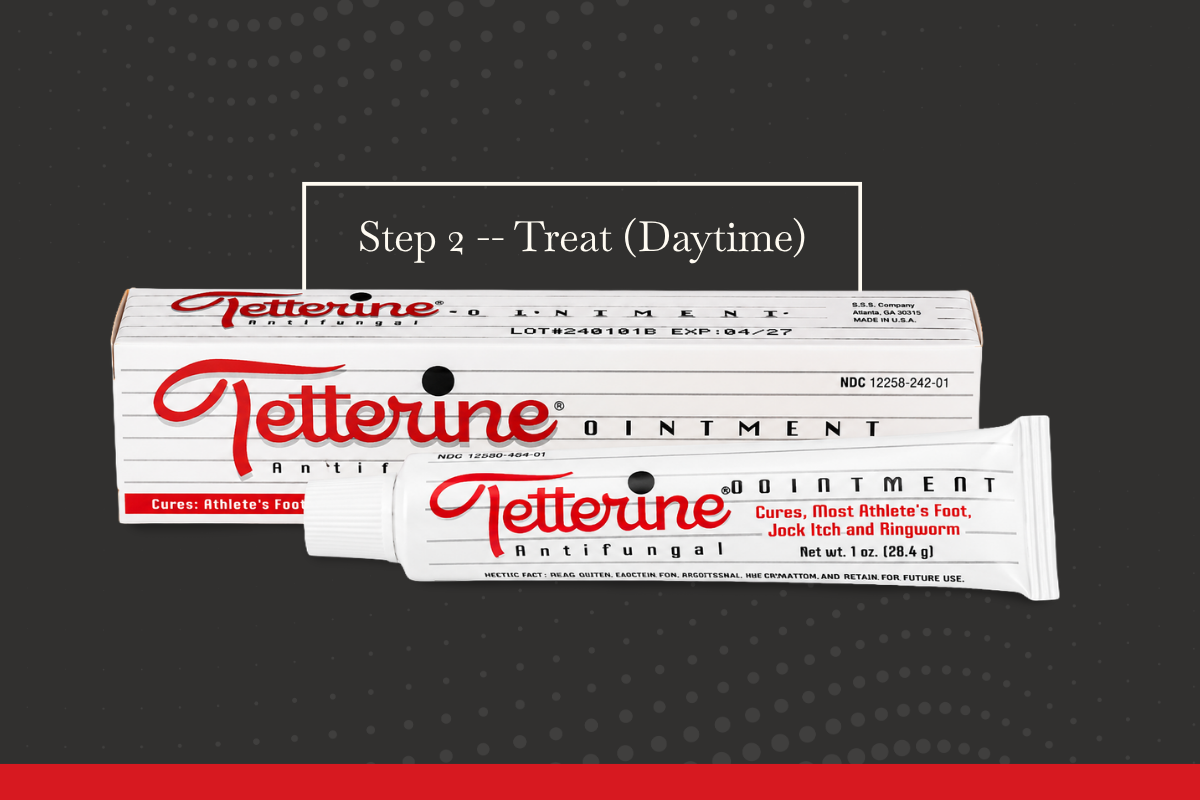 tetterine white ointment treatment