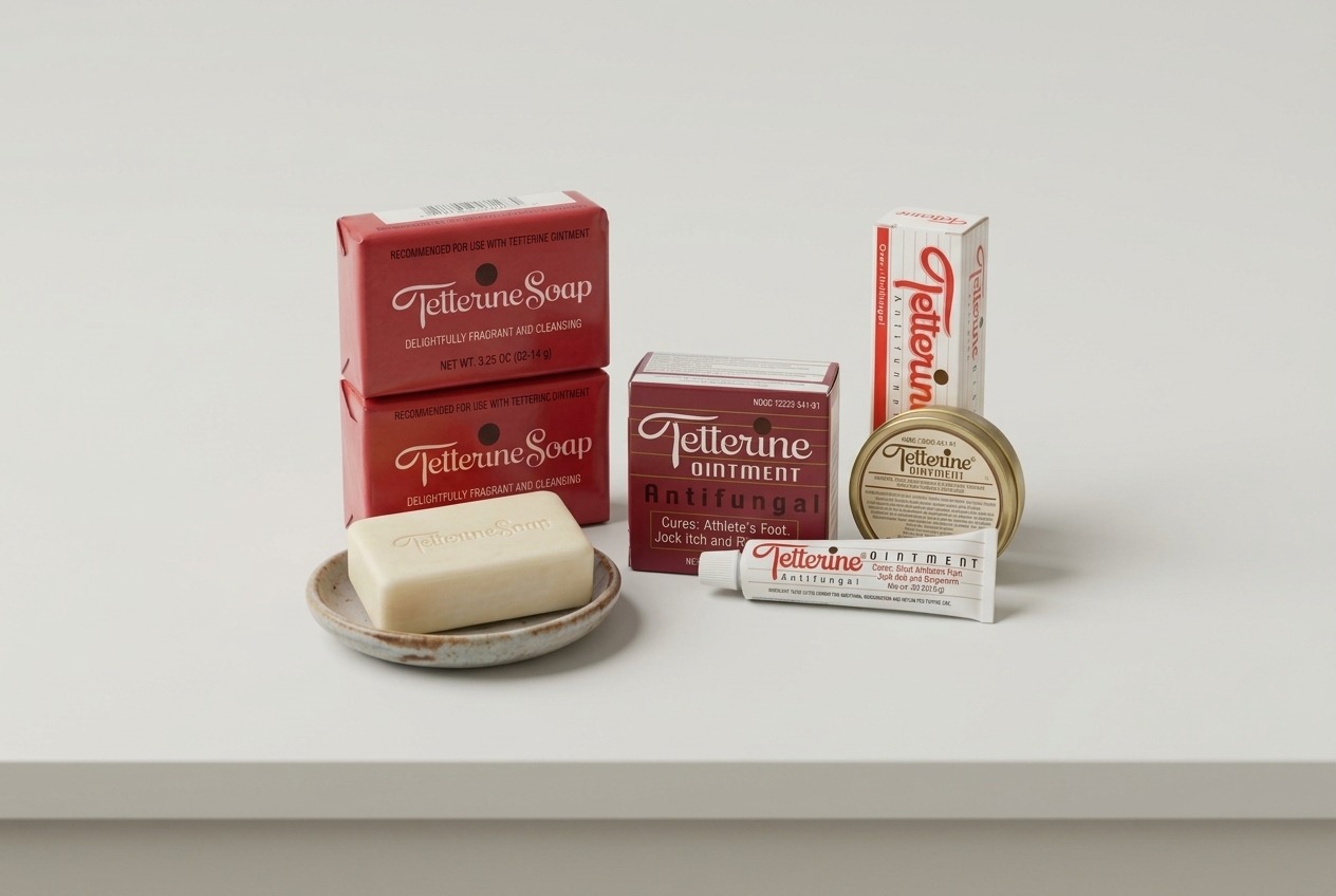 tetterine white and soap