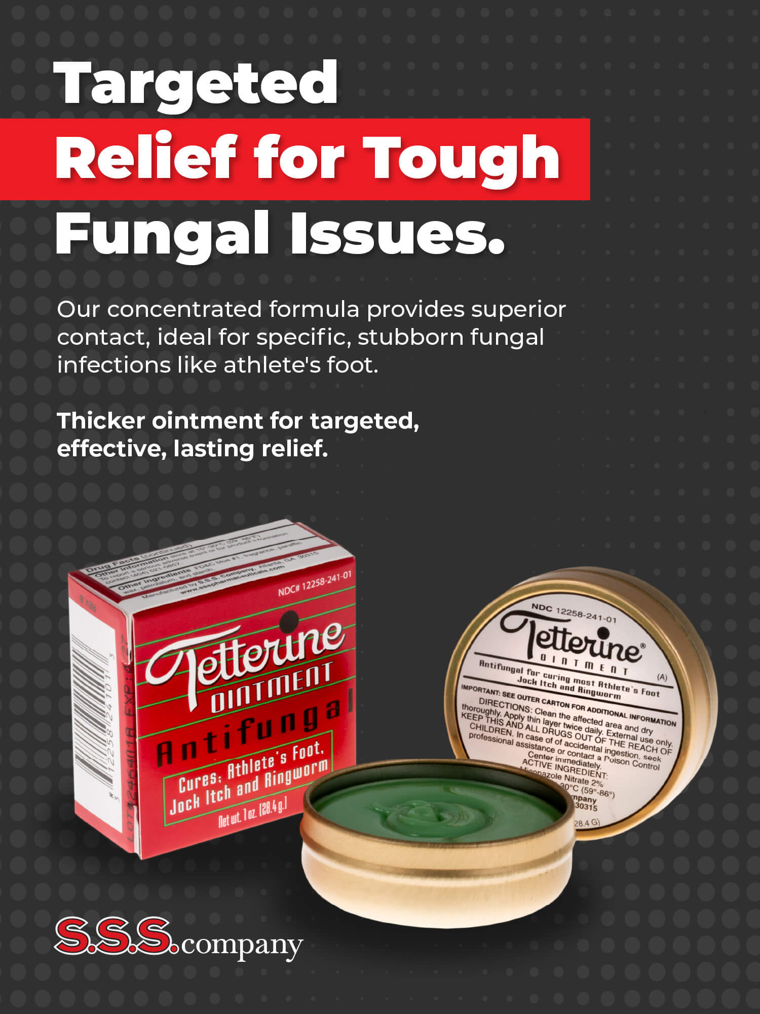 Tetterine Ointment Green