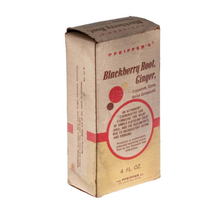 Blackberry, Root, Ginger, Cinnamon, Clove, Anise, Compound