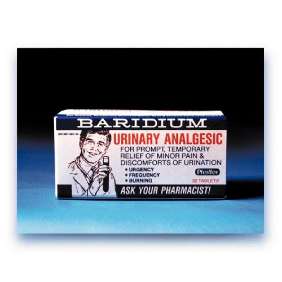 Baridium Tablets, urinary Analgesic