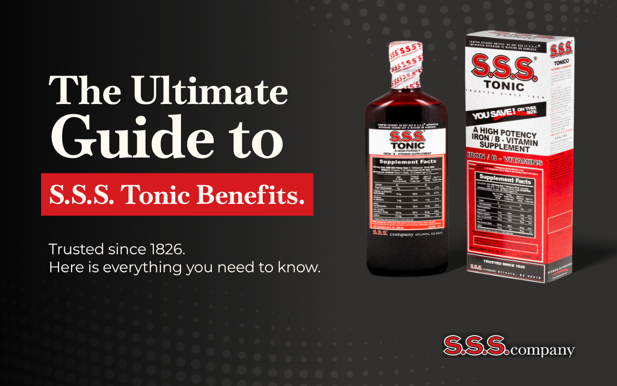 blog graphic: The Ultimate Guide to S.S.S. Tonic Benefits