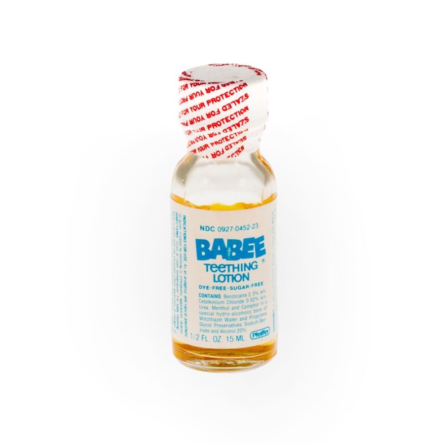 Babee Teething Lotion, bottle