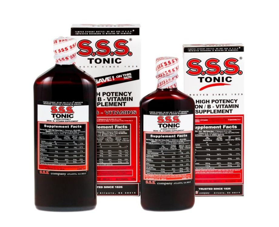 sss tonic packaging