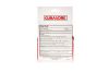 curasore product, packaging, back